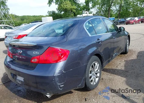 2007 Infiniti G35X from USA, damaged, VIN JNKBV61F27M822221